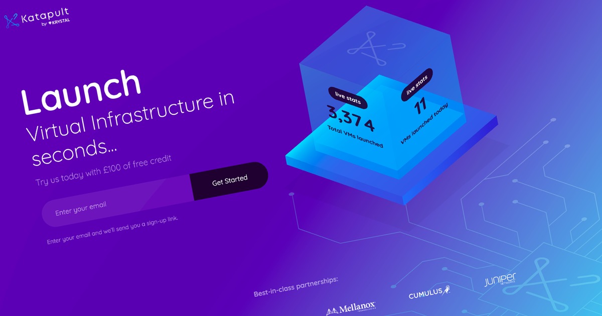 Brand identity and website design for Katapult