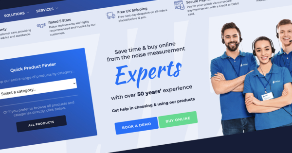 New WordPress & WooCommerce multilingual website for B2B client, Pulsar Instruments