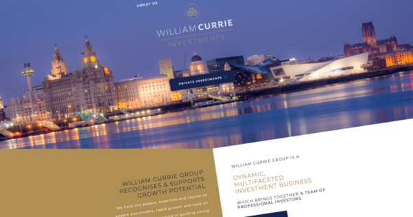 New website and brand identity refresh for William Currie Investments
