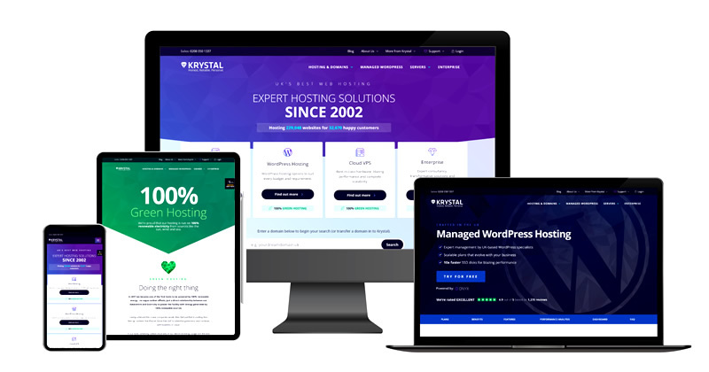 Krystal Hosting - Green Cloud Hosting