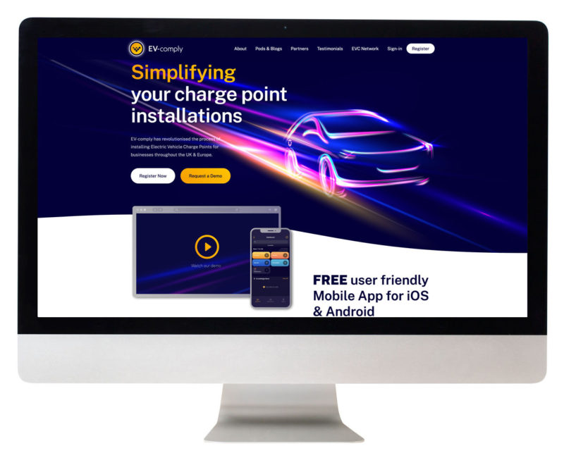 EV-comply website