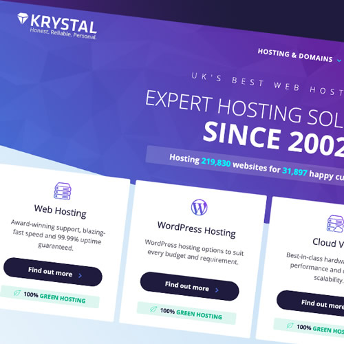 Krystal Hosting